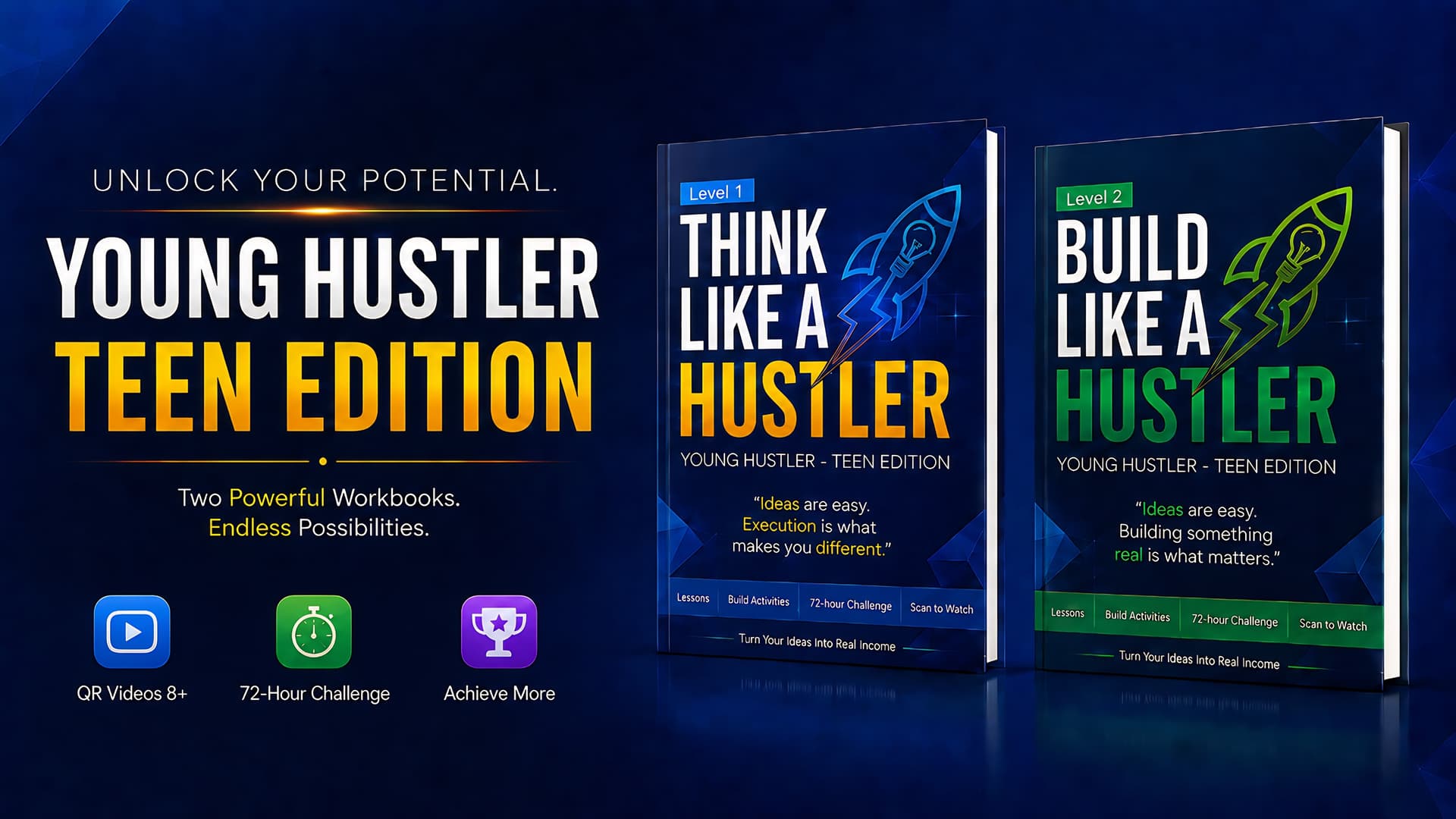 Think Like a Hustler & Build Like a Hustler — Teen Edition